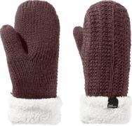 Jack Wolfskin Women's Highloft Knit Mitten Boysenberry