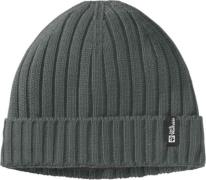 Jack Wolfskin Rib Knit Beanie Slate Green