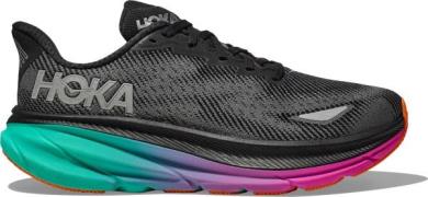 Hoka Men's Clifton 9 GORE-TEX Black/Electric Aqua