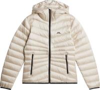 J.Lindeberg Women's Lara Light Down Hood Moonbeam