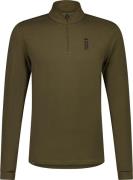 Mons Royale Men's Cascade Merino Flex 200 1/4 Zip Dark Olive