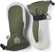 Hestra Women's Heli Ski Female Mitt Olive/Offwhite