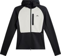 J.Lindeberg Women's Elana Full Zip Hood Moonbeam