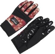 Oakley Printed Park B1b Gloves Oxidation Print Red