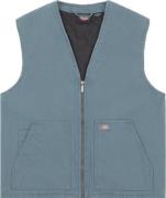 Dickies Men's Duck Canvas Summer Vest Stormy Weather