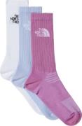 The North Face Multi Sport Cushion Crew Socks 3-Pack TNF White/Purple ...