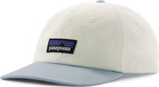 Patagonia P-6 Label Trad Cap Birch White W/fleck Blue