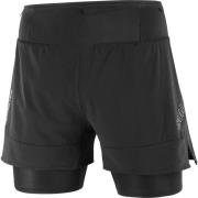 Salomon Men's Sense Aero 2in1 Shorts Deep Black