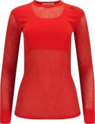 Aclima Women's WoolNet Crew Neck Poinciana