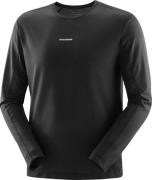 Salomon Men's Shkout Core Long Sleeve Tee Deep Black