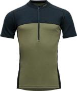 Devold Men's Lauparen Merino 190 Zip Tee Ink/lichen/black