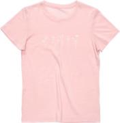 Devold Women's Classic "Flowers" Tee Chalk Pink