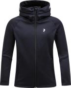 Peak Performance Junior Rider Zip Hood Black/Black