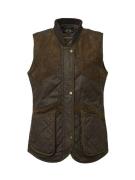 Chevalier Women's Vintage Shooting Vest Leather Brown