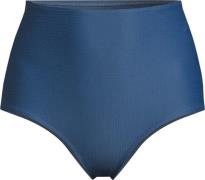 Casall Women's Waffle Ultra High Bikini Hipster Deep Ocean