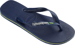 Havaianas Men's Brazil Logo Navy Blue