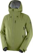 Salomon Men's Outlaw 3L Shell Jacket Martini Olive