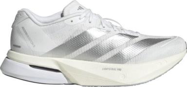 Adidas Women's Adizero Boston 13 Cloud White / Matte Silver / Dash Gre...