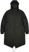 Rains Unisex Fishtail Parka Green