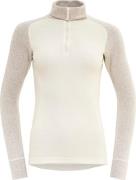 Devold Women's Duo Active Merino 205 Zip Neck Raw White