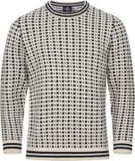 Gridarmor Men's Classic Wool Sweater Snow White