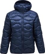 Peak Performance Men's Helium Down Hood Jacket Blue Shadow