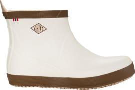 Viking Footwear Seilas Heritage Low Rubber Boot Cream/brown