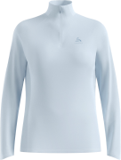 Odlo Women's Mid Layer Essential 1/2 Zip Baby Blue