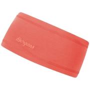 Bergans Wool Headband Peachy Red