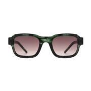 A. Kjærbede Halo Sunglasses Green Marble Transparent KL2208-GMT