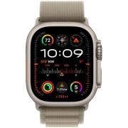 Apple Ultra 2 GPS + Cellular 49mm Titanium Olive Alpine Loop MREY3