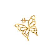 Jane Kønig Butterfly Øredobbe Single 18 kt. Gullforgylt sølv BE-HS23-G