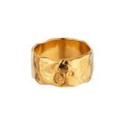 Jane Kønig Bruised Heart Ring 18 kt. Gullbelagt sølv BHR-SS23-G