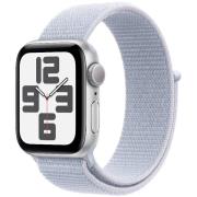 Apple Watch SE GPS 40mm Silver Aluminium Sport Loop MXEE3