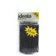 Idento Floss and Stick 2 in 1 Sort   55 stk.