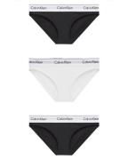 Calvin Klein Bikini Briefs 3-pack Black/White - L   3 stk.