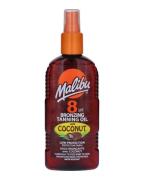 Malibu Bronzing Oil with Coconut SPF 8 200 ml