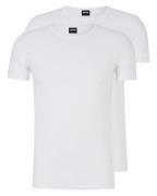 Boss Hugo Boss 2-pack T-skjorte Hvit - Størrelse M   2 stk.