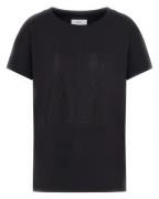 Armani Exchange Icon Period Kvinne T-Shirt Sort M