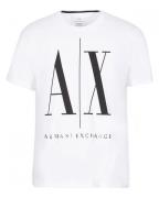 Armani Exchange Icon Period Mann T-Shirt Hvit XL