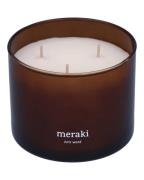 Meraki Scented Candle Dark Wood 340 g