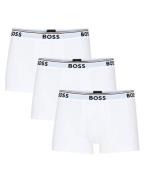 Boss Hugo Boss 3-pack Boxer Trunks White - Str. M   3 stk.