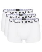 Boss Hugo Boss 3-pack Bokser Trunks Hvit - Størrelse S   3 stk.