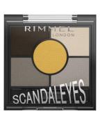 Rimmel London Scandaleyes 5 Pan Palette Eyeshadow 001 Golden Eye 3 g
