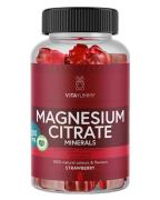 Vitayummy Magnesium Citrate Minerals Strawberry   60 stk.