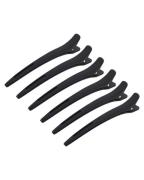 SIBEL Section Clips Nylon Black 6pcs   6 stk.