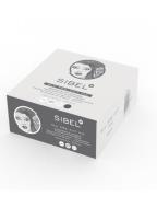 Sibel Embossed Alufoil Sheets 27cmx12cm Black 300pcs - Art P002928