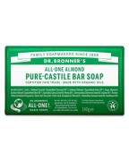 Dr. Bronner's Pure-Castile Bar Soap Almond 140 g