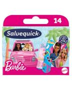 Salvequick Vandafvisende Børneplaster Barbie   14 stk.