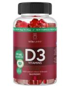 Vitayummy D3 Vitamins Raspberry   60 stk.